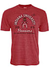 Main image for Indiana Hoosiers Crimson Blue 84 2025 Big Ten Football Champions Short Sleeve Fashion T Shirt