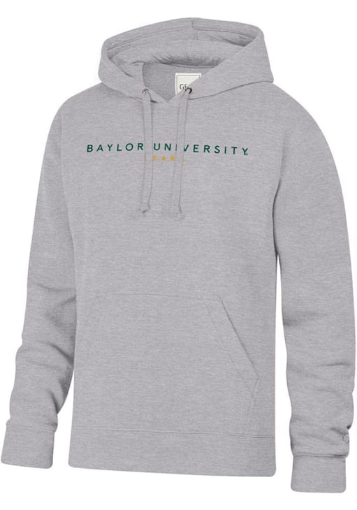 Gear for Sports Baylor Bears Mens OXFORD GREY Lines Big Cotton