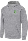 Main image for Mens Eastern Michigan Eagles Grey Antigua Victory Hooded Sweatshirt