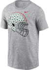 Main image for Ohio State Buckeyes Grey Nike Local Cotton Short Sleeve T Shirt