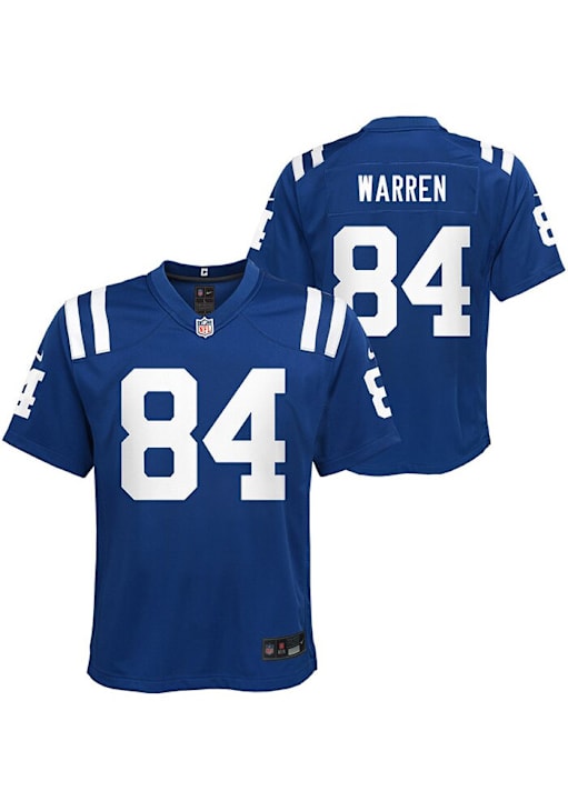 Indianapolis Colts Tyler Warren Youth Game ROYAL Nike Football