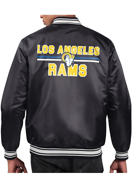 Los Angeles Rams Jackets Starter Los Angeles Rams Mens BLACK