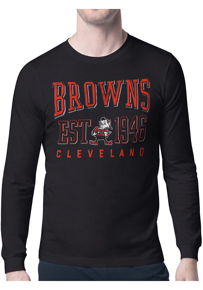 Cleveland browns retro t shirt best sale