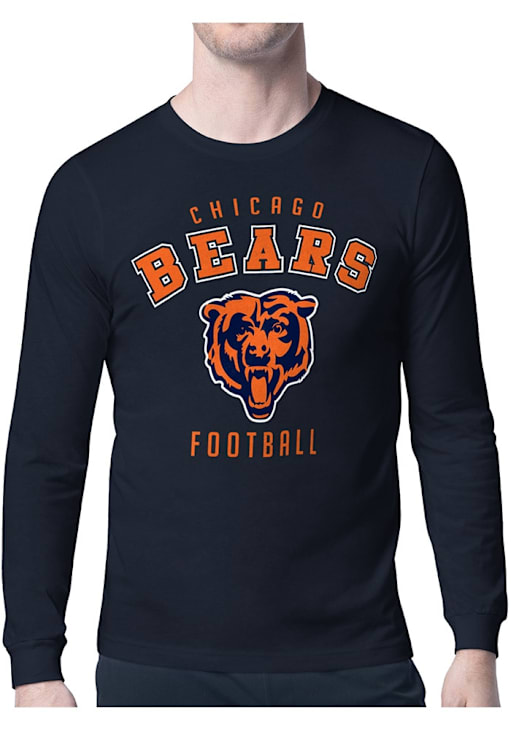 Logo Chicago Bears Shirts NFL Men's Short Sleeve Team Logo T-Shirt