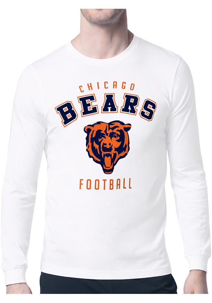 Chicago bears white long sleeve shirt online