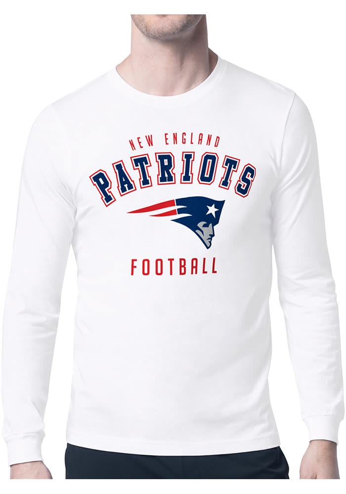 White long sleeve patriots shirt new arrivals