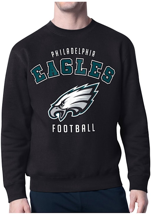 Men's Starter Philadelphia Eagles Black Sweatshirt Starter