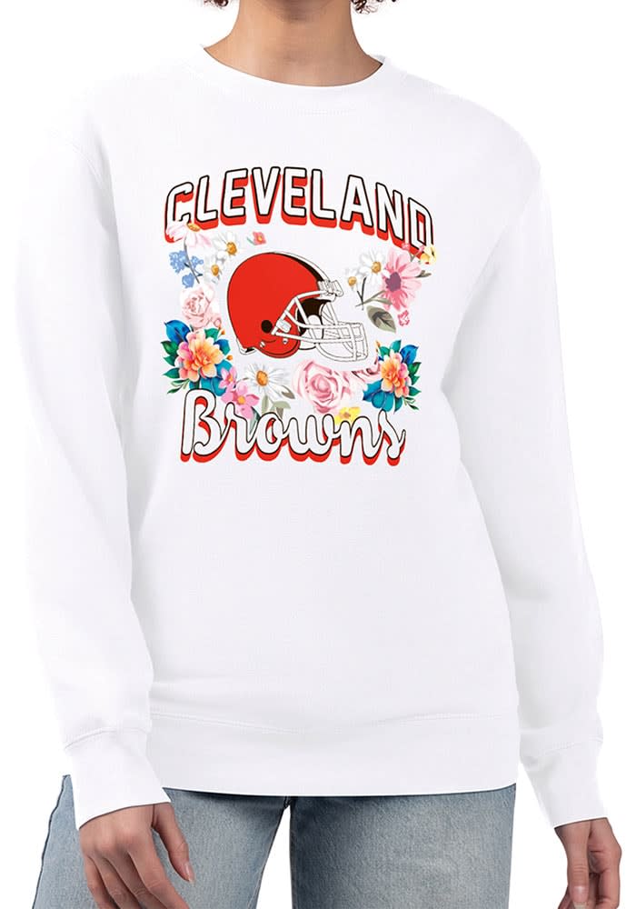 Browns sweatshirt womens hotsell