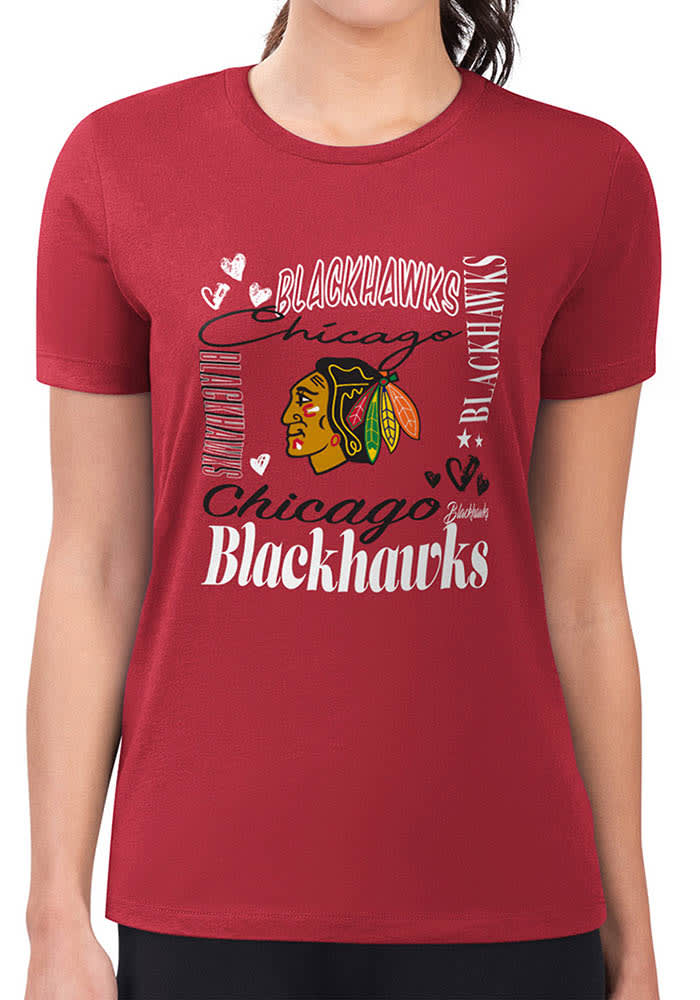 Chicago blackhawks women's t shirt online