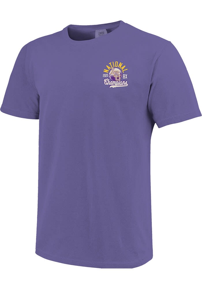 LSU Tigers PURPLE 2025 College World Series Champions Short