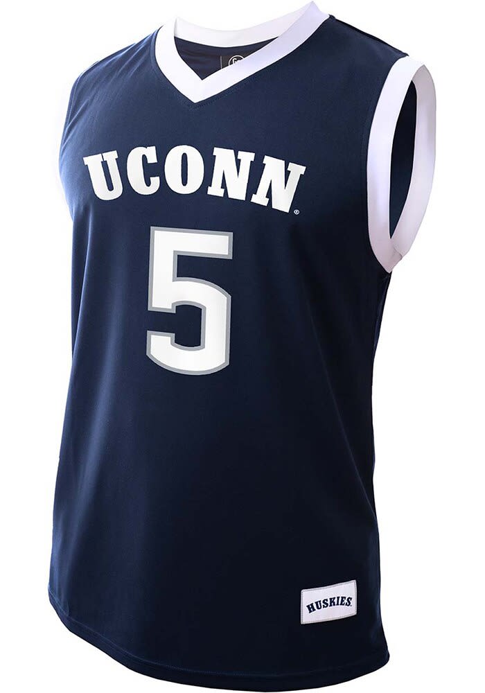 Stephon Castle UConn Huskies NAVY NIL Basketball Jersey - 43680015