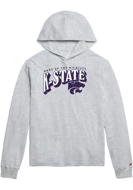 Mens Grey K-State Wildcats Welcome Home Hooded Sweatshirt