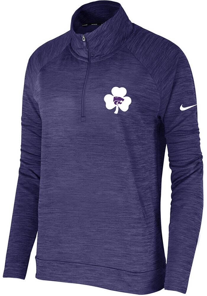 kae Nike Womens PURPLE K-State Wildcats Aer Lingus Classic Long