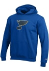 Main image for Champion St Louis Blues Youth Blue Powerblend Long Sleeve Hoodie