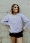 Main image for Womens K-State Wildcats Lavender Gameday Social Carson Circle Crew Sweatshirt