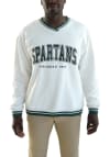 Main image for Womens Michigan State Spartans Green Gameday Social Allen Chenille Crew Sweatshirt