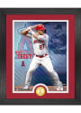 Los Angeles Angels Mike Trout Bronze Coin Plaque