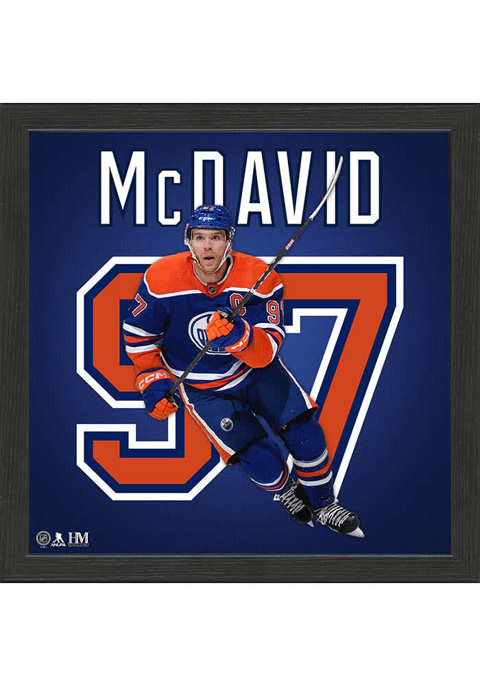 Connor mcdavid framed jersey online