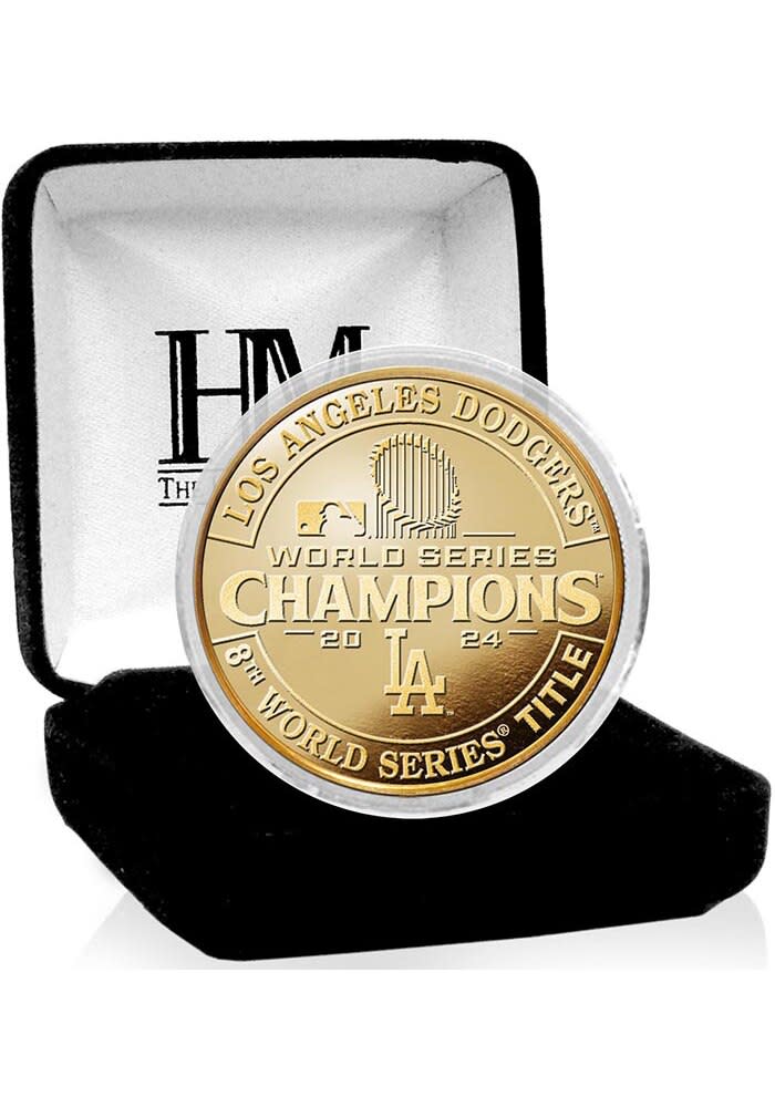 Los Angeles Dodgers GOLD 2024 World Series Champions Gold Coin