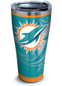 Tervis Tumblers Miami Dolphins Rush 30oz Stainless Steel Tumbler - Teal