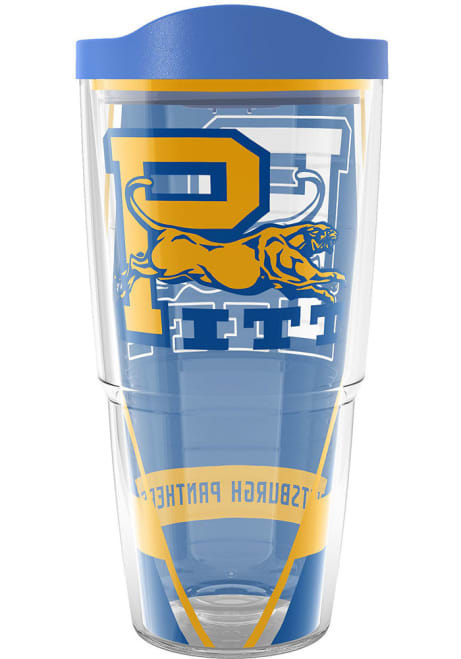 Blue Pitt Panthers Vault 24 oz Tumbler