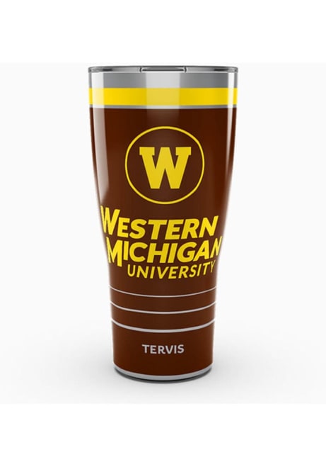 Brown Western Michigan Broncos 30oz MVP Stainless Steel Tumbler