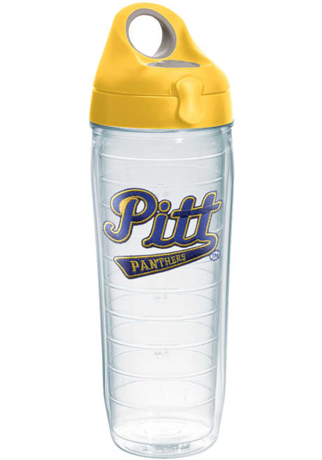 Yellow Pitt Panthers College Vault Logo Emblem Water Bottle