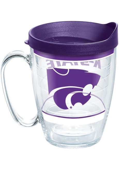 Purple K-State Wildcats Traditions 16 oz Plastic Tumbler