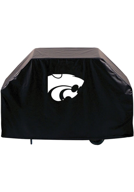 Black K-State Wildcats 72 in Grill Cover