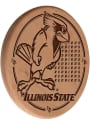 Illinois State Redbirds 13 in Laser Engraved Wood Sign