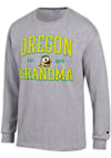 Main image for Mens Oregon Ducks Grey Champion Est. Date Grandma Jersey Tee