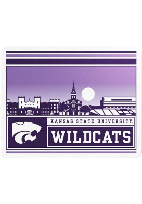 Purple K-State Wildcats Campus Stickers
