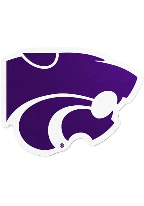 Purple K-State Wildcats Primary Logo Stickers
