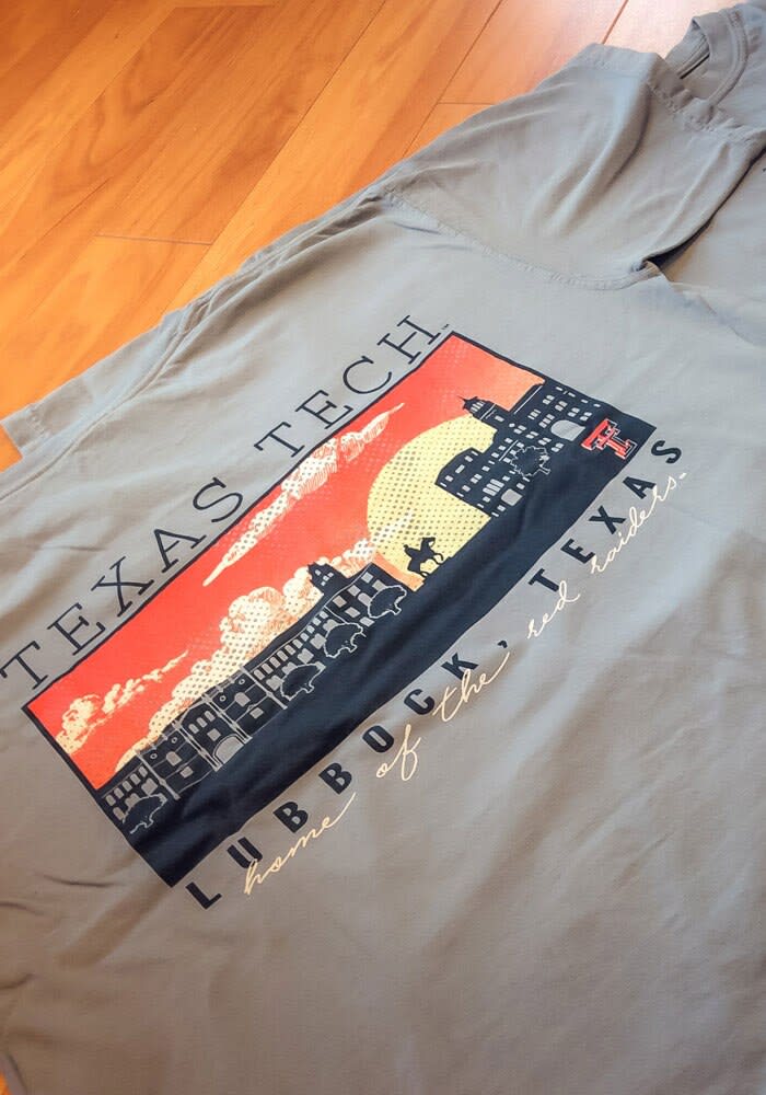 Red Raiders Comfort Colors Short Sleeve 