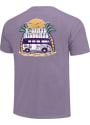 K-State Wildcats Womens Beach Vibes T-Shirt - Lavender