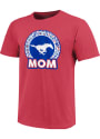 SMU Mustangs Womens Mom T-Shirt - Red