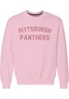 Main image for Pitt Panthers Womens Pink Classic Crew Sweatshirt