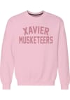 Main image for Xavier Musketeers Womens Pink Classic Crew Sweatshirt