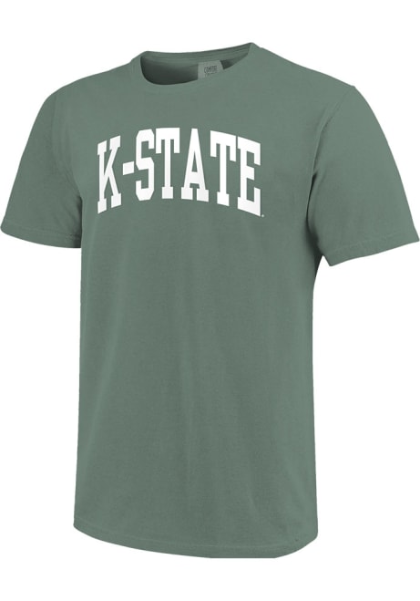 K-State Wildcats Comfort Short Sleeve T Shirt - Green