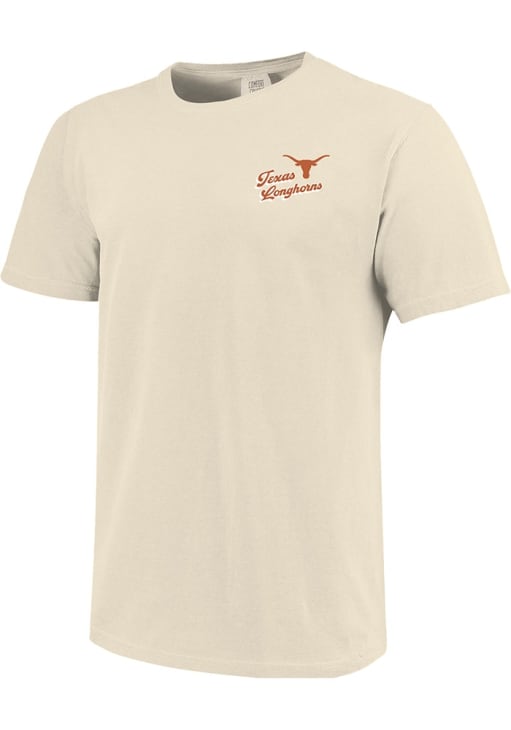 Texas Longhorns Natural Bevo Short Sleeve T Shirt