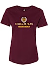 Main image for Central Michigan Chippewas Maroon Summit Sportswear Alumni Short Sleeve T-Shirt