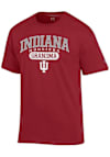 Main image for Indiana Hoosiers Crimson Champion Pill Box Grandma Jersey Short Sleeve T Shirt