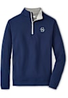Main image for Mens Penn State Nittany Lions Navy Blue Peter Millar Perth Qtr Zip Pullover