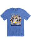 Main image for Pitt Panthers Blue Rally Roster Caricature Short Sleeve T Shirt