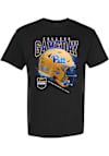 Main image for Pitt Panthers Black Something Inked Football College Gameday Helmet Short Sleeve T Shirt