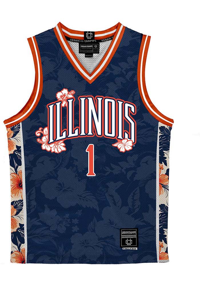 University of Illinois Fighting Illini 2024 basketball jersey