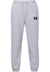 Main image for Mens Michigan Wolverines Grey lululemon Steady State Jogger *Regular 29" Pants