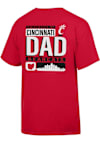 Main image for Cincinnati Bearcats Dad Short Sleeve T Shirt - Red