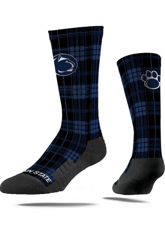 plaid boot socks