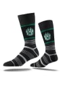 Strideline Northwest Missouri State Bearcats Mens Black Team Logo Dress Socks